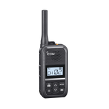 Radio Portátil Analógico UHF 2W 16 Canales 450-470 MHz IP54 MIL-STD810 USB-C ICOM IC-F200