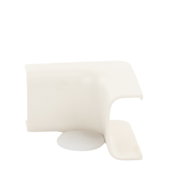 Esquinero Interior Para Uso Con Canaleta LD5 Material Abs Color Blanco Mate ICF5IW-E - SILYMX