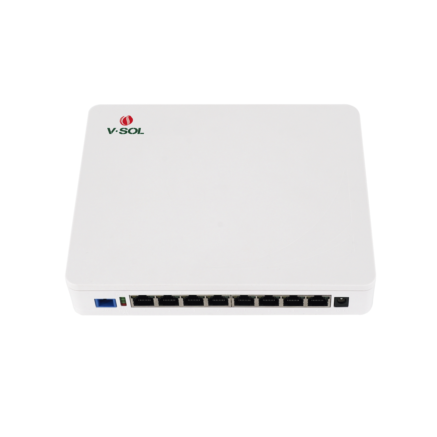 ONU Dual EPON/GPON 8 Puertos PoE 802.3at Gigabit Wi-Fi Doble banda 2.4 y 5 GHz 1 Puerto SC/UPC V-SOL ICT3310DPS-8G2NAC