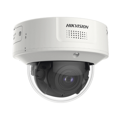 Domo IP 4 Megapixel Lente Mot. 2.8 a 12 mm 40 mts IR EXIR IK10 IP67 H.265+ WDR 140 dB Detección Facial DeepinView Búsqueda por Atributos Micrófono Integrado MicroSD IDS-2CD7146G0-IZS(D) - SILYMX