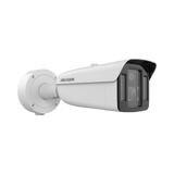 TandemVu Bala IP Dual 4 Megapixel 2 Lentes Lente Fijo 4 mm ColorVu y Lente Mot. (5 a 20 mm DarkFighter X) Luz Dual IR y Luz Blanca IP67 IK10 Reconocimiento Facial ACUSENSE WDR 140 dB DeepinView Búsqueda por Atributos IDS-2CD8A48G0-XZS(5-20/4) - SILYMX