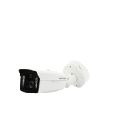 TandemVu Bala IP Dual 4 Megapixel 2 Lentes Lente Fijo 4 mm ColorVu y Lente Mot. (5 a 20 mm DarkFighter X) Luz Dual IR y Luz Blanca IP67 IK10 Reconocimiento Facial ACUSENSE WDR 140 dB DeepinView Búsqueda por Atributos IDS-2CD8A48G0-XZS(5-20/4) - SILYMX