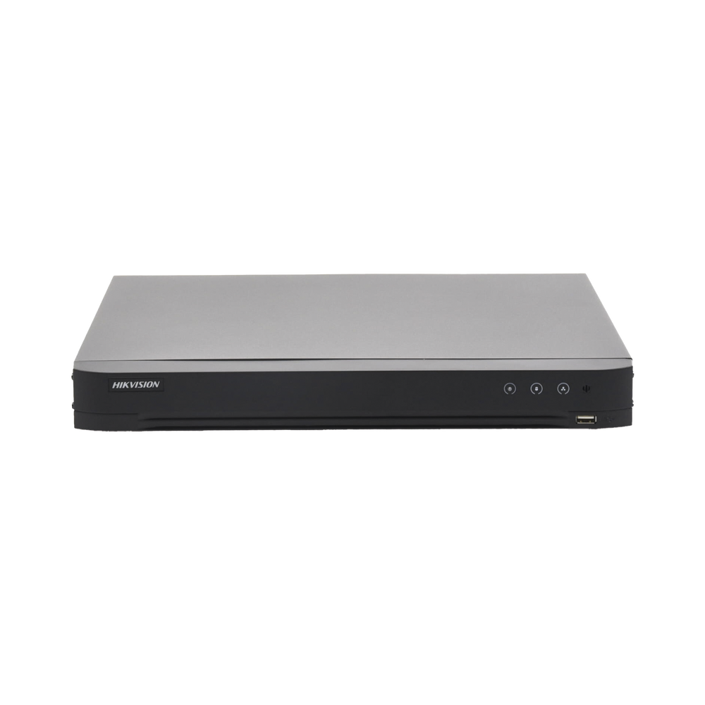 DVR 8 Megapixel 8 Canales + 8 canales IP  2 Bahía de Disco Duro Acusense