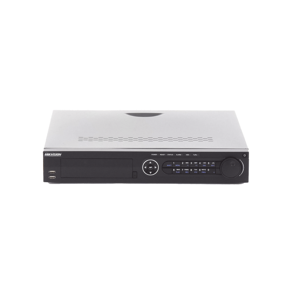DVR 16 Canales TurboHD + 8 Canales IP 3K/5MP Audio por Coaxitron Acusense 4 Bahías de Disco Duro Videoanalisis 16 Entradas de Alarma IDS-7316HQHI-M4/S(S) - SILYMX