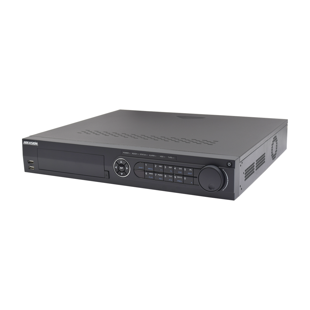DVR 16 Canales TurboHD + 8 Canales IP 3K/5MP Audio por Coaxitron Acusense 4 Bahías de Disco Duro Videoanalisis 16 Entradas de Alarma IDS-7316HQHI-M4/S(S) - SILYMX