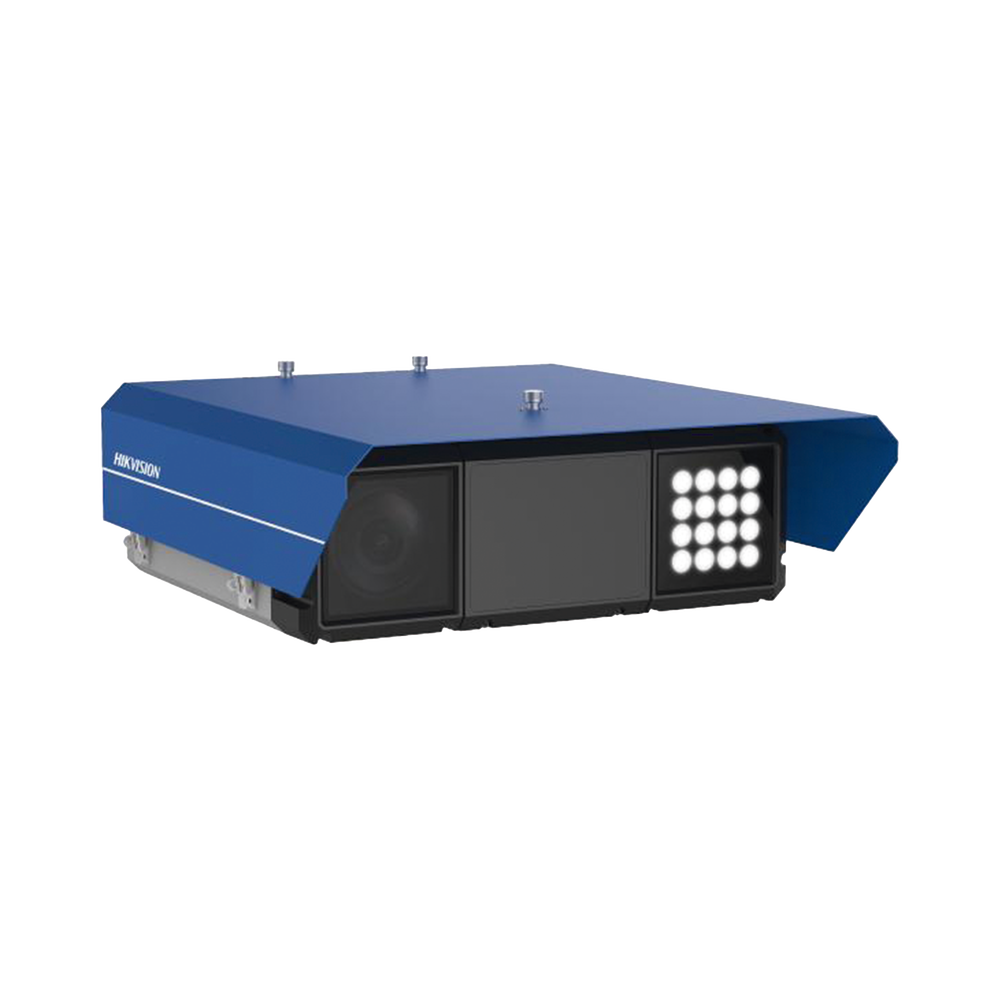 Cámara de Tráfico ANPR de 9 MP 4096 × 2160 Integración de Radar y Luz Suplementaria Análisis de Violaciones de Tráfico Montaje Lateral Protección IP66 IK10 IDS-TCV907-HER/150M/1140(AF) - SILYMX