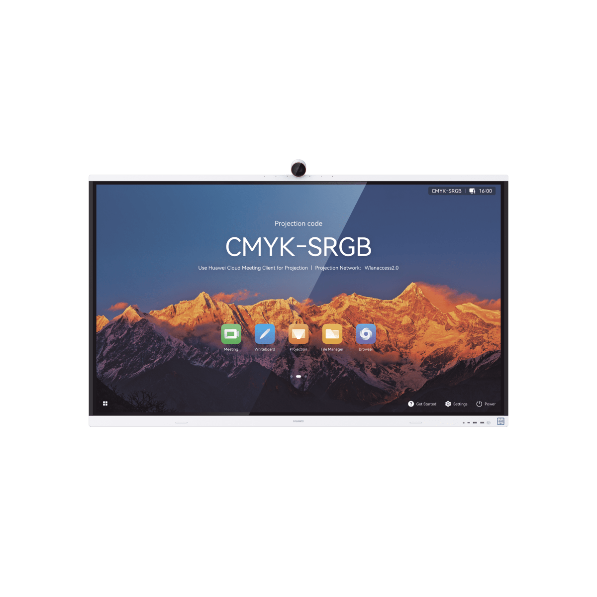 Monitores PantallasHUAWEIIHS2-86SAPantalla Interactiva 86" 4K UHD Colaboración Wi - Fi 6 Cámara IA BYOM Harmony OS HUAWEI IdeaHub S2 IHS2 - 86SA - SILYMX