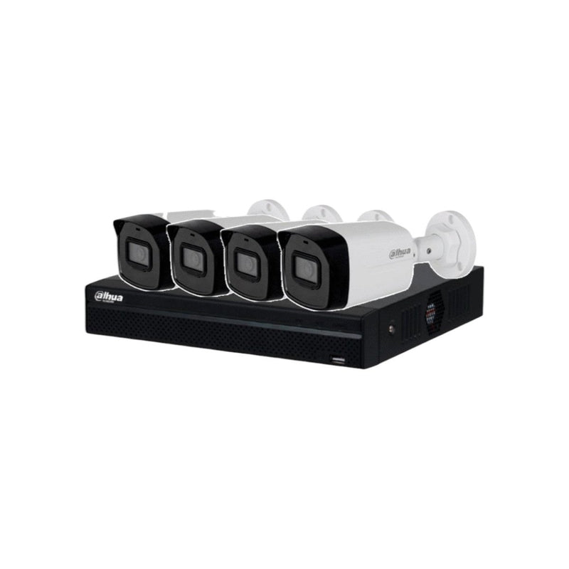 Nvr Nvr1104hs-p-s3 De 4 Canales Y Llévate Mas 4 Cámaras Ipc DHI-NVR1104HS-P-S3/H + DH-IPC-B1E20 - SILYMX