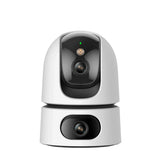Cámara IP WiFi Dual de 6MP tiene un lente fijo y un lente PT de 3MP con micrófono y altavoz seguimiento mascotas y humanos IPC-S2XN-6M0WED - SILYMX
