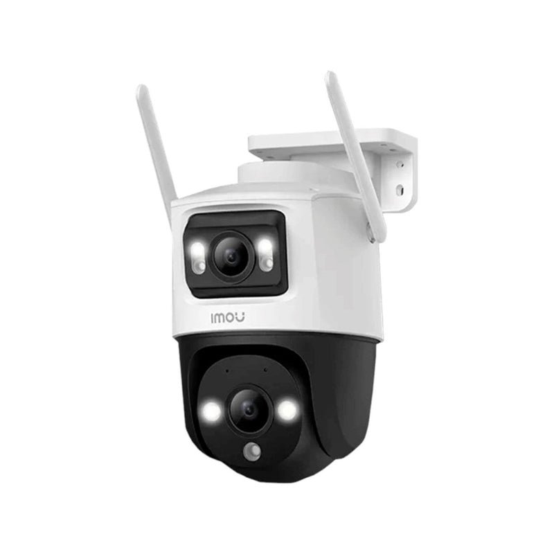 Camara IP PT Wifi Dual de 6 Megapixeles Lente Fijo de 3 Mpx y Lente PT de 3 Mpx 30 Mts de Iluminación Nocturna Microfono y Altavoz Integrados - SILYMX
