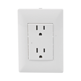Contacto Inteligente De Pared Doble 120/220V 15A Con Supresor De Picos Tipo A INTELI-GROUND - SILYMX