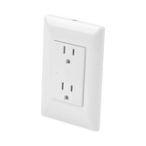 Contacto Inteligente De Pared Doble 120/220V 15A Con Supresor De Picos Tipo A INTELI-GROUND - SILYMX