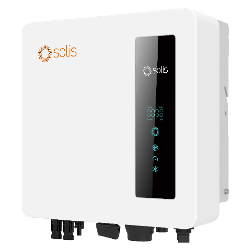 Inversor Solis de 6kW a 220V, 2 MPPT, 2 fases, incl. DC Disconnect.