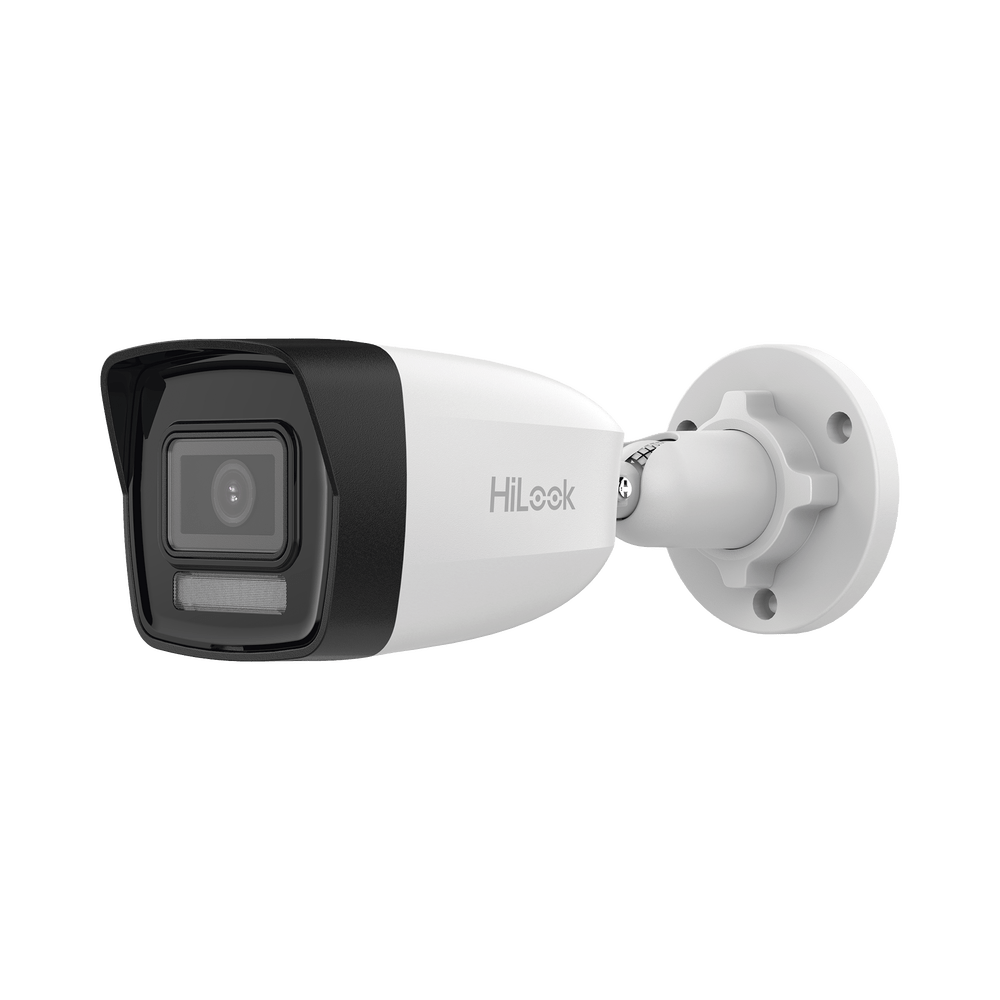 HiLook Series Bala IP 2 Megapixel (1080p) Lente 2.8 mm 30 mts IR Micrófono Integrado Exterior IP67 PoE dWDR H.265+ ONVIF IPC-B120HA-U - SILYMX