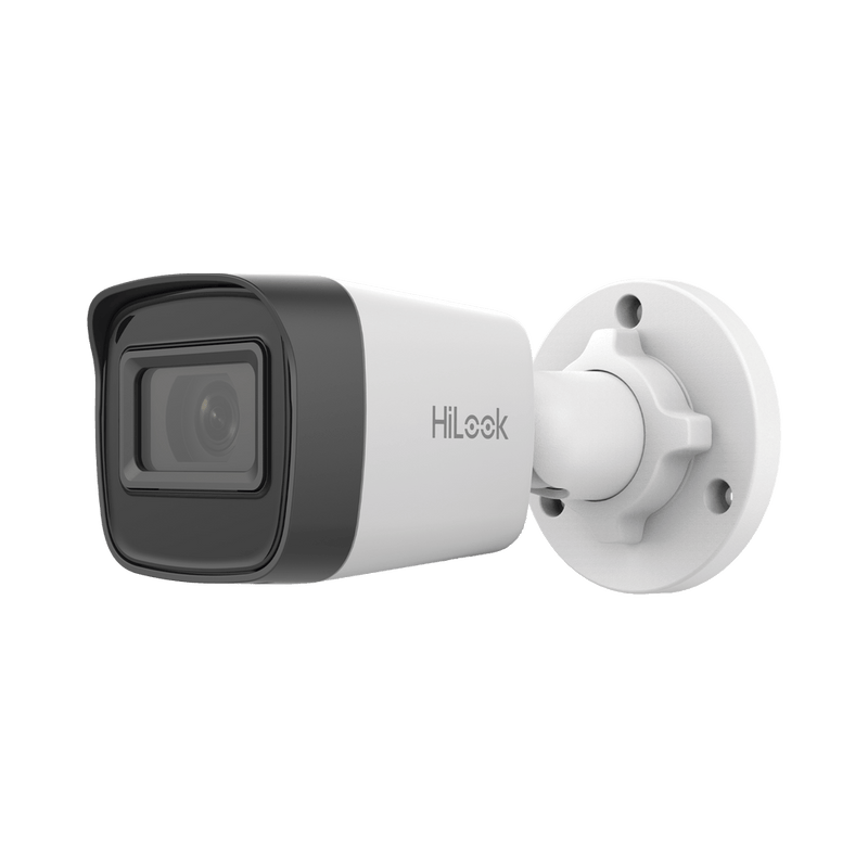 HiLook Series Bala IP 2 Megapixel (1080p) Lente 2.8 mm 20 mts IR Exterior IP67 PoE dWDR H.265+ ONVIF IPC-B121H-C - SILYMX