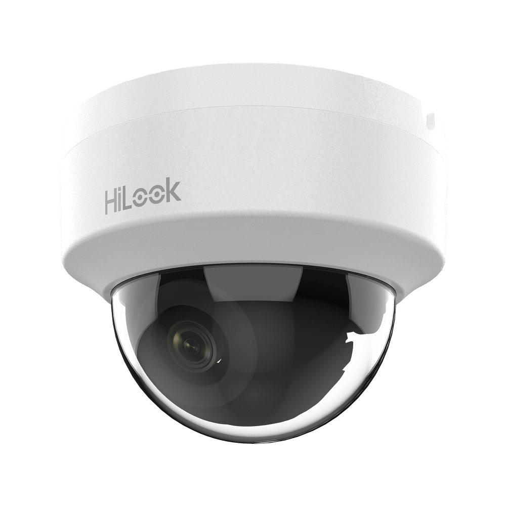 HiLook Series Domo IP 2 Megapixel 1080p Lente 2.8 mm Gran Angular 20 mts IR Interior PoE dWDR H.265+ ONVIF IPC-D121H-C - SILYMX