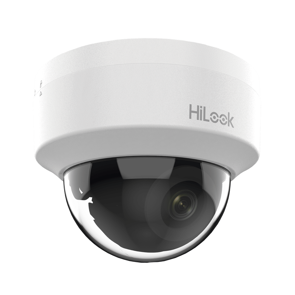 HiLook Series Domo IP 2 Megapixel 1080p Lente 2.8 mm Gran Angular 20 mts IR Interior PoE dWDR H.265+ ONVIF IPC-D121H-C - SILYMX