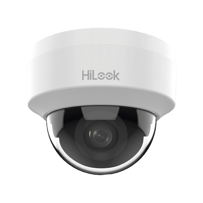 HiLook Series Domo IP 2 Megapixel 1080p Lente 2.8 mm Gran Angular 20 mts IR Interior PoE dWDR H.265+ ONVIF IPC-D121H-C - SILYMX