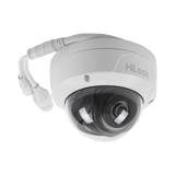 Cámara HiLook Turret Series Domo IP 2 Megapixel 30 mts IR Exterior IP67 IK10 dWDR PoE Lente 2.8 mm Onvif IPC-D121H(C) - SILYMX