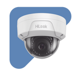 Cámara HiLook Turret Series Domo IP 2 Megapixel 30 mts IR Exterior IP67 IK10 dWDR PoE Lente 2.8 mm Onvif IPC-D121H(C) - SILYMX