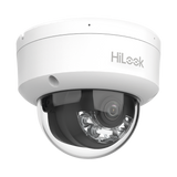 Cámara IP Domo 4MP Dual Light AcuSense Lite 2.8mm PoE Interior | HiLook IPC-D140HA-LUC - SILYMX