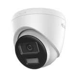 Camaras IP TurretHiLook by HIKVISIONIPC-T220HA-LUCCamara Turret IP 2MP Dual Light Lente 2.8mm AcuSense Lite Microfono IR 20m Luz Blanca 15m PoE HiLook IPC - T220HA - LUC - SILYMX