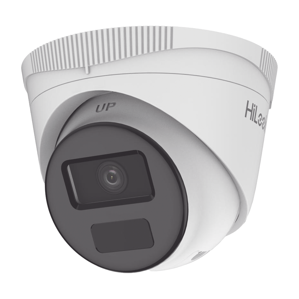 HiLook Series Turret IP 4 Megapixel 20 mts IR Exterior IP67 PoE Lente 2.8 mm WDR 120 dB ONVIF IPC-T241H-C - SILYMX