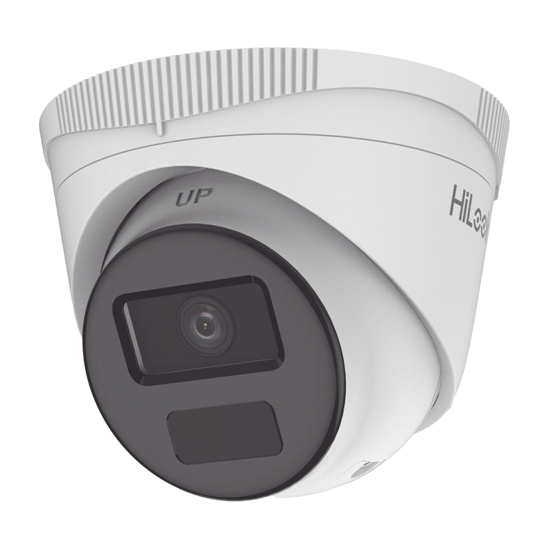 HiLook Series Turret IP 4 Megapixel 20 mts IR Exterior IP67 PoE Lente 2.8 mm WDR 120 dB ONVIF IPC-T241H-C - SILYMX