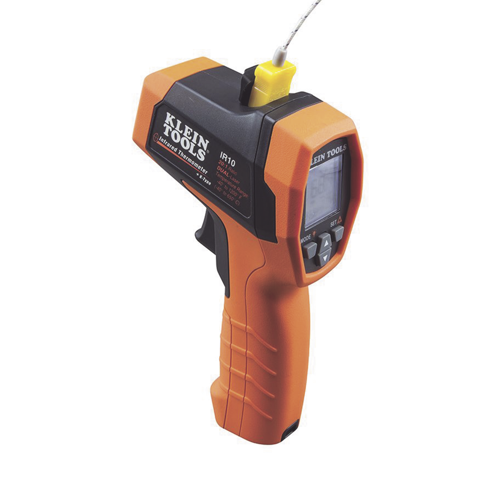 Termómetro Infrarrojo de Doble Láser 20:1 -40° a 650° C IR-10K - SILYMX