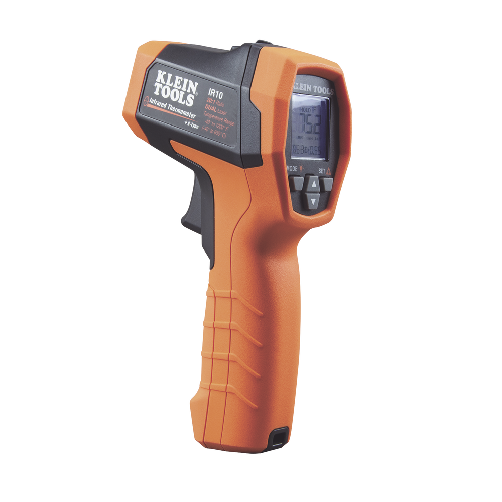 Termómetro Infrarrojo de Doble Láser 20:1 -40° a 650° C IR-10K - SILYMX