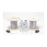 Kit de Cable Sensor Perimetral Para Cercas Ciclonicas IRONCLAD/ 305 METROS / 2 ZONAS; 152 METROS POR ZONA / Sin Falsas Alarmas por Viento / TODO Incluido - SILYMX