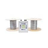 Kit de Cable Sensor Perimetral Para Cercas Ciclonicas IRONCLAD/ 305 METROS / 2 ZONAS; 152 METROS POR ZONA / Sin Falsas Alarmas por Viento / TODO Incluido - SILYMX