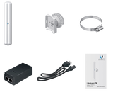 Estación Base Ubiquiti 2x2 MIMO airMAX LiteAP AC hasta 450 Mbps 5 GHz (5150 - 5875 MHz) con antena integrada de 16 dBi de 120 grados LAP-120 - SILYMX