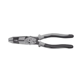Pinza Híbrida con Ponchadora de 8in Pela Cable Sólido de 10-14 AWG y Cable Trenzado de 12-16 AWG J215-8CR - SILYMX