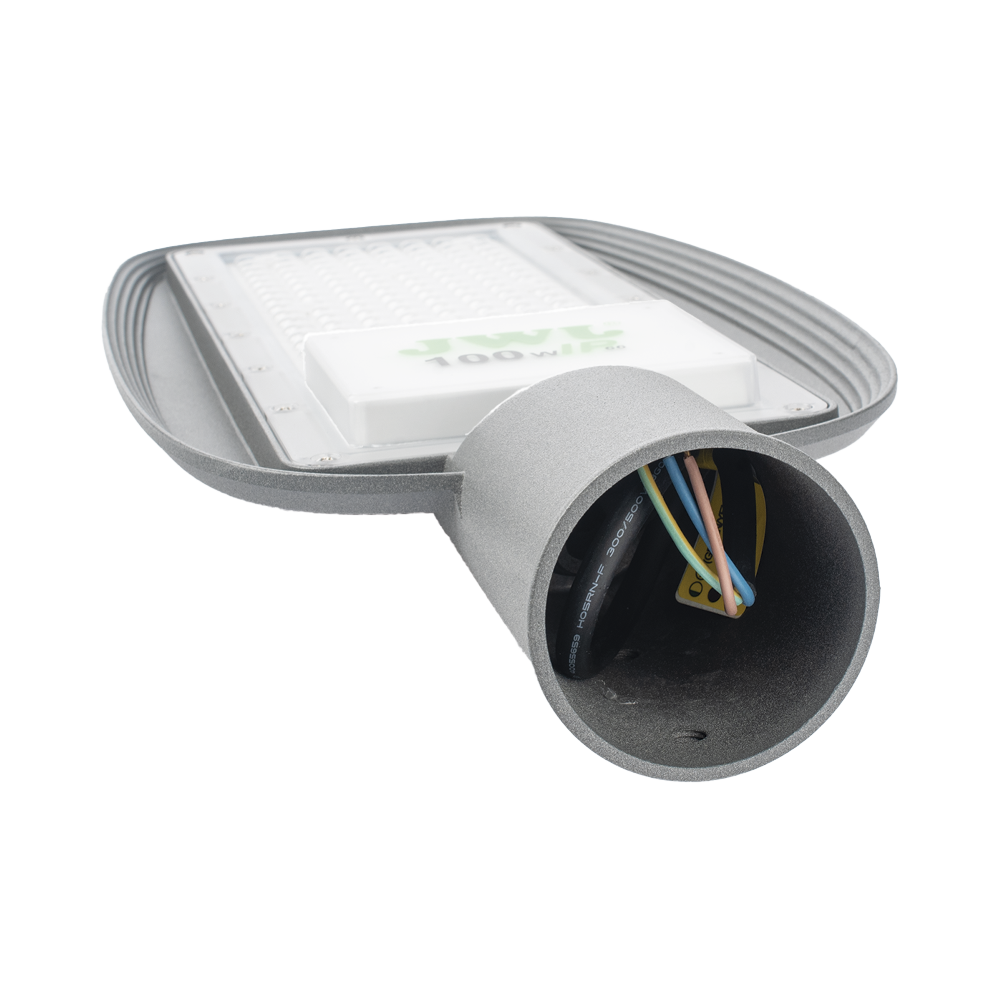 Lámpara LED Exterior 100W IP66 con Sensor Automático – JALP02 - SILYMX