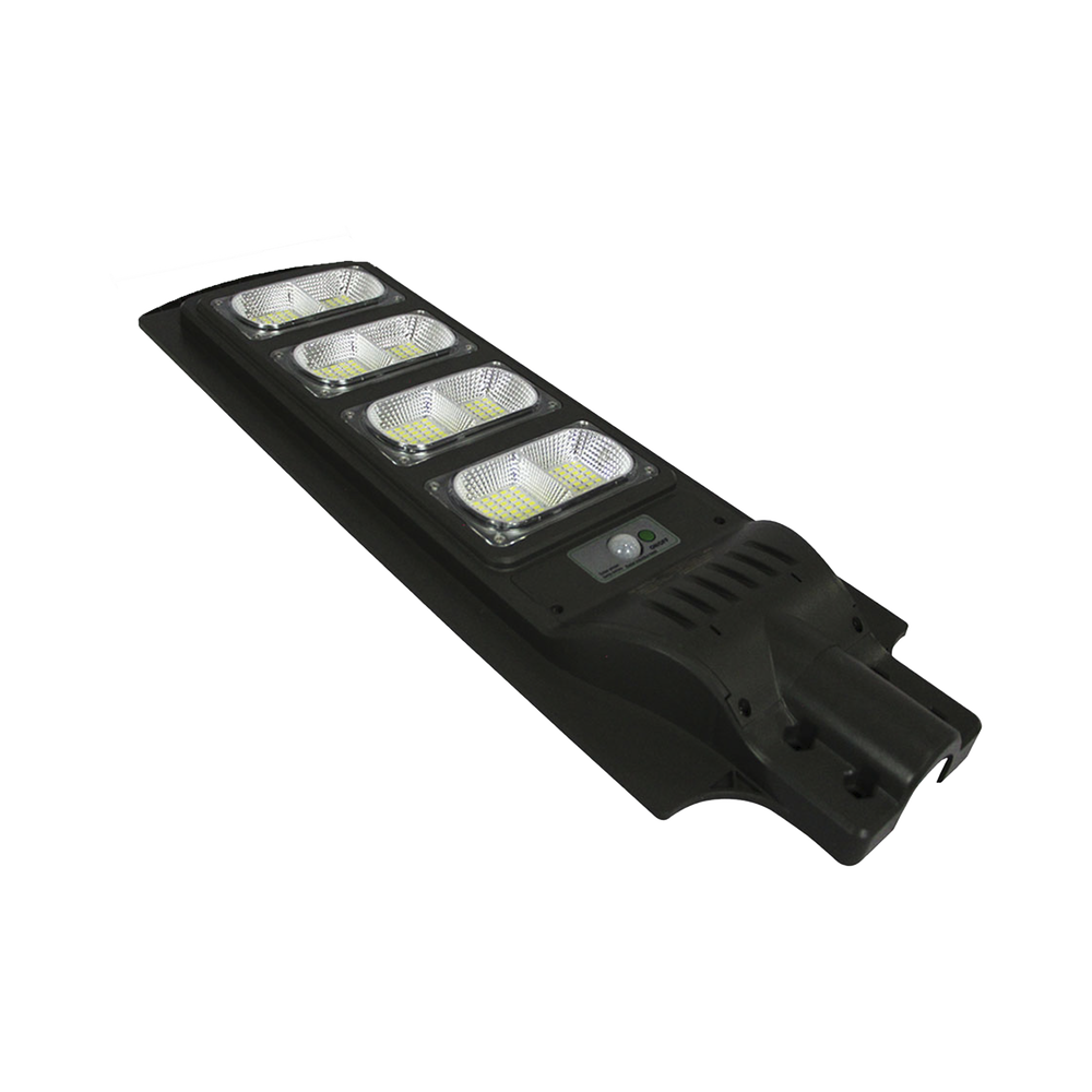 Luminaria con Panel Solar y Sensor de Movimiento de 160 W Luz fría 6500K Dimensiones 720 x 240 mm  Ángulo de Luz 120° JALP-SOL-01-160 - SILYMX