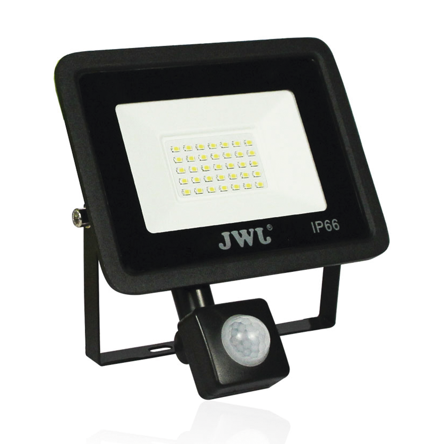 Reflector con Sensor de Movimiento 30 W /160 x 180 mm 85 - 265 Vca~ 50/60Hz Ultra delgado Uso en exterior - interior JWJ JLRE-30SM - SILYMX