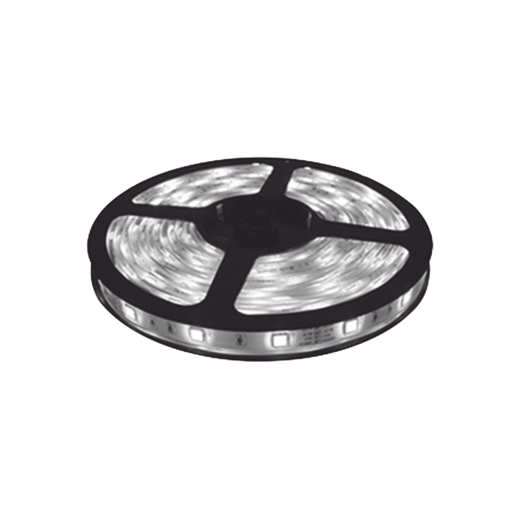 Tira Led de 5 m Color Blanco Uso Exterior Potencia 22 W 900 lm/ 12 V CD IP 65 JWJ JLTL-5050-IP65-B - SILYMX