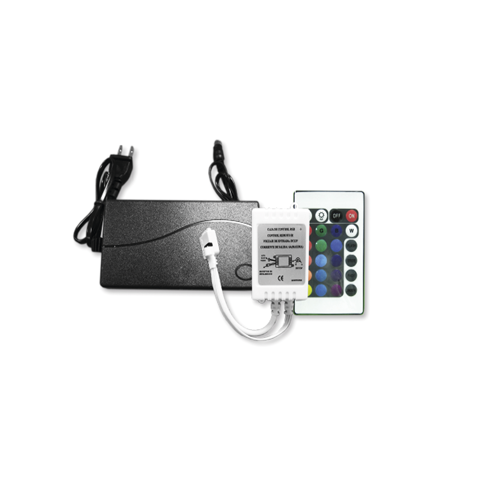 Transformador para Tira LED 5050 RGB y 5050-12 RGB JWJ JPY-03 - SILYMX