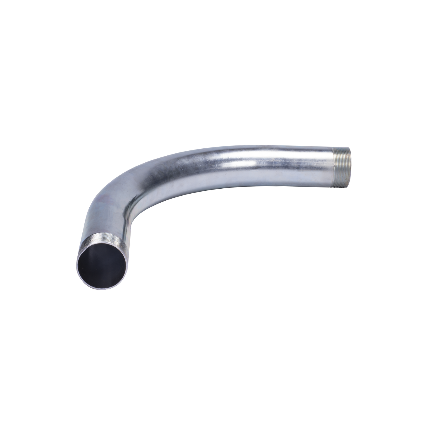 Curva/Codo de 90° de 2" (52mm) pared gruesa con rosca galvanizado etiqueta amarilla JUPITER JU-PG-200-COD - SILYMX
