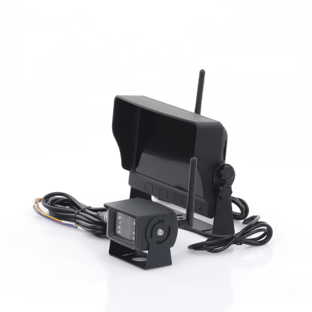 Sistema Profesional Inalámbrico de Cámara de Reversa y Monitor para Vehículos de Trabajo  K7000BWKy Montacargas - SILYMX