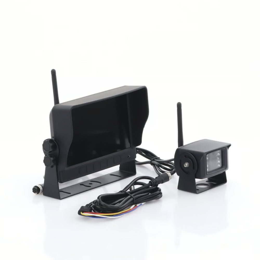 Sistema Profesional Inalámbrico de Cámara de Reversa y Monitor para Vehículos de Trabajo  K7000BWKy Montacargas - SILYMX
