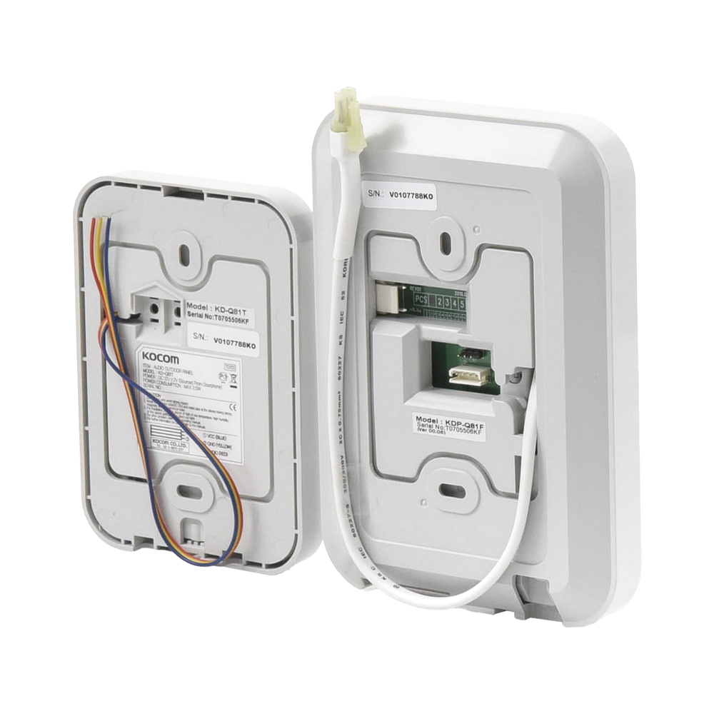 Kit de audioportero KOCOM manos libres y frente de calle, nuevo diseño KDP-Q81K - SILYMX