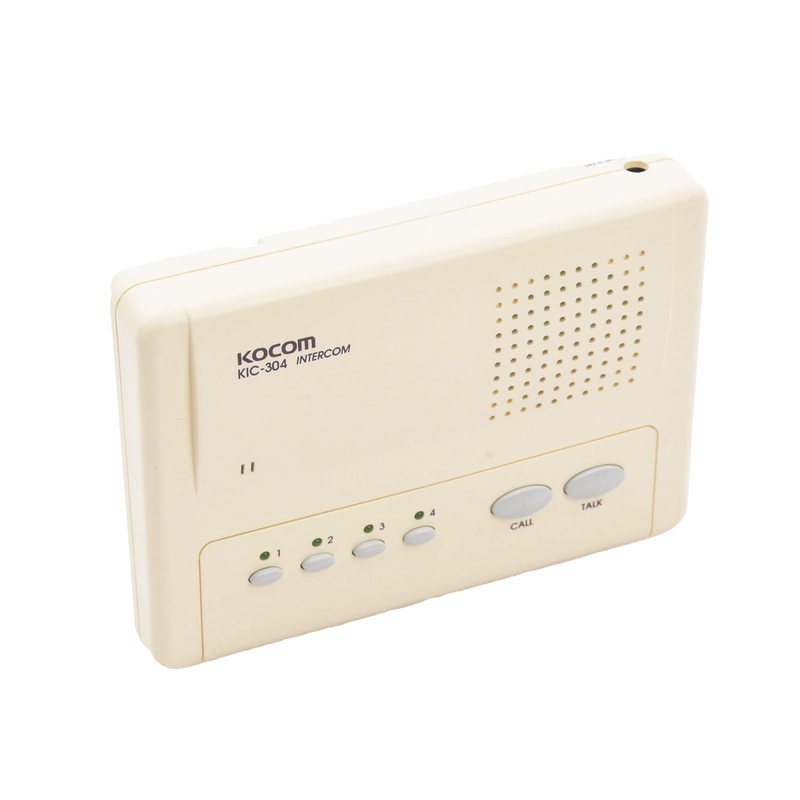 Sistema de intercomunicador manos libres para 4 extensiónes KIC-304 - SILYMX