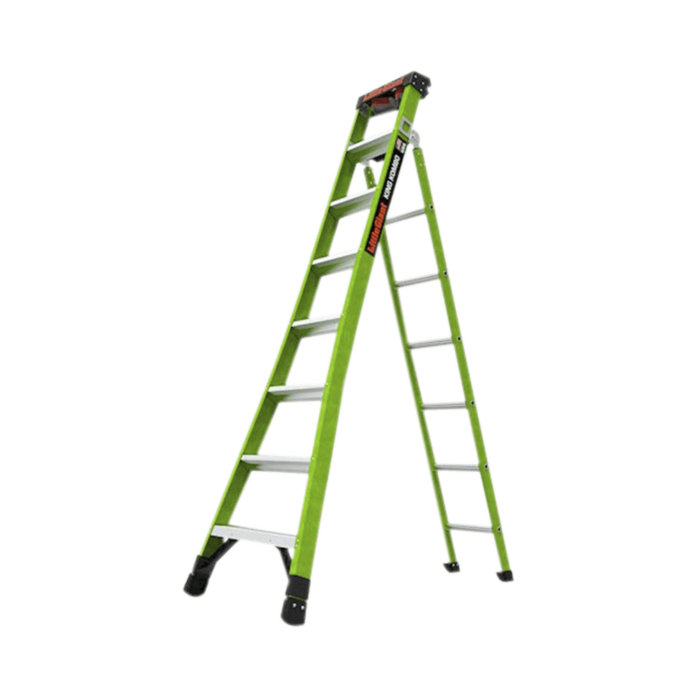 HerramientasLittle Giant Ladder SystemsKING-KOMBO2-8IAACEscalera de Tijera 3 en 1 de 2.44 Metros Fibra de Vidrio SKU13908 - 001 Hecha en E.U.A. Versión 2.0 KING - KOMBO2 - 8IAAC - SILYMX