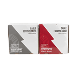 Cables Fotovoltaicos SolaresEPCOM POWERLINEKIT2CBLPV10RB/100Kit 2 Rollos Cable Fotovoltaico 100m (328ft) Cobre Rojo/Negro 10 AWG 1000/2000V EPCOM POWERLINE KIT2CBLPV10RB/100 - SILYMX