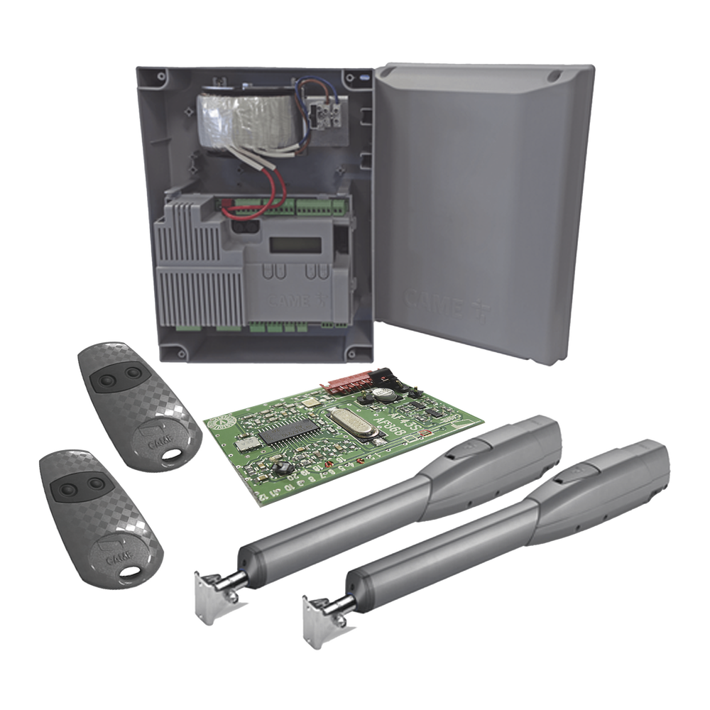 Kit CAME ATS 3024 para Puertas Abatibles 3 m / 400 kg · 24 VCC IP54 | Modelo KIT-ATS-070