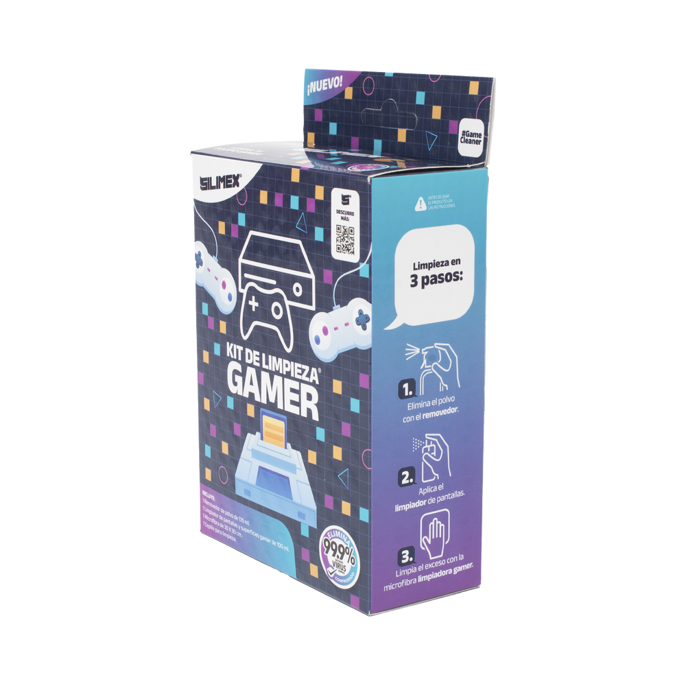 Kit de Limpieza Gamer: Mantén tu Equipo Impecable y Protegido en Cada Partida KIT-GAMER - SILYMX
