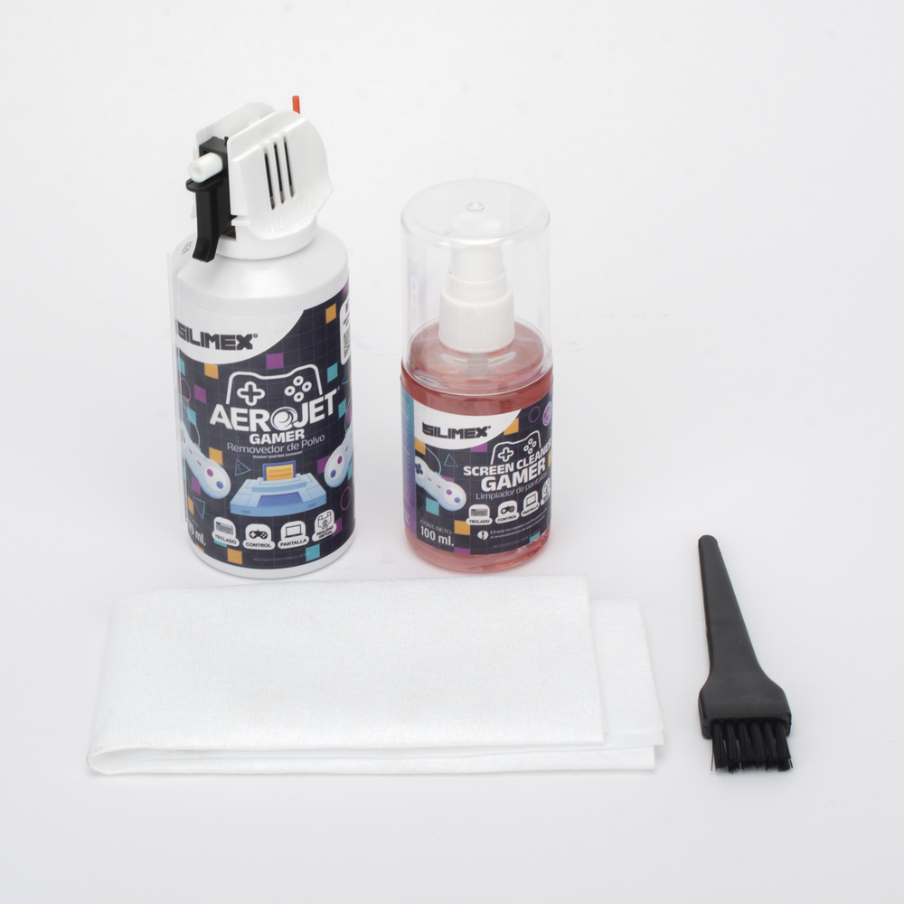 Kit de Limpieza Gamer: Mantén tu Equipo Impecable y Protegido en Cada Partida KIT-GAMER - SILYMX