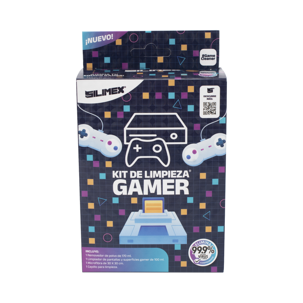 Kit de Limpieza Gamer: Mantén tu Equipo Impecable y Protegido en Cada Partida KIT-GAMER - SILYMX